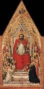 GIOTTO di Bondone St Peter Enthroned oil